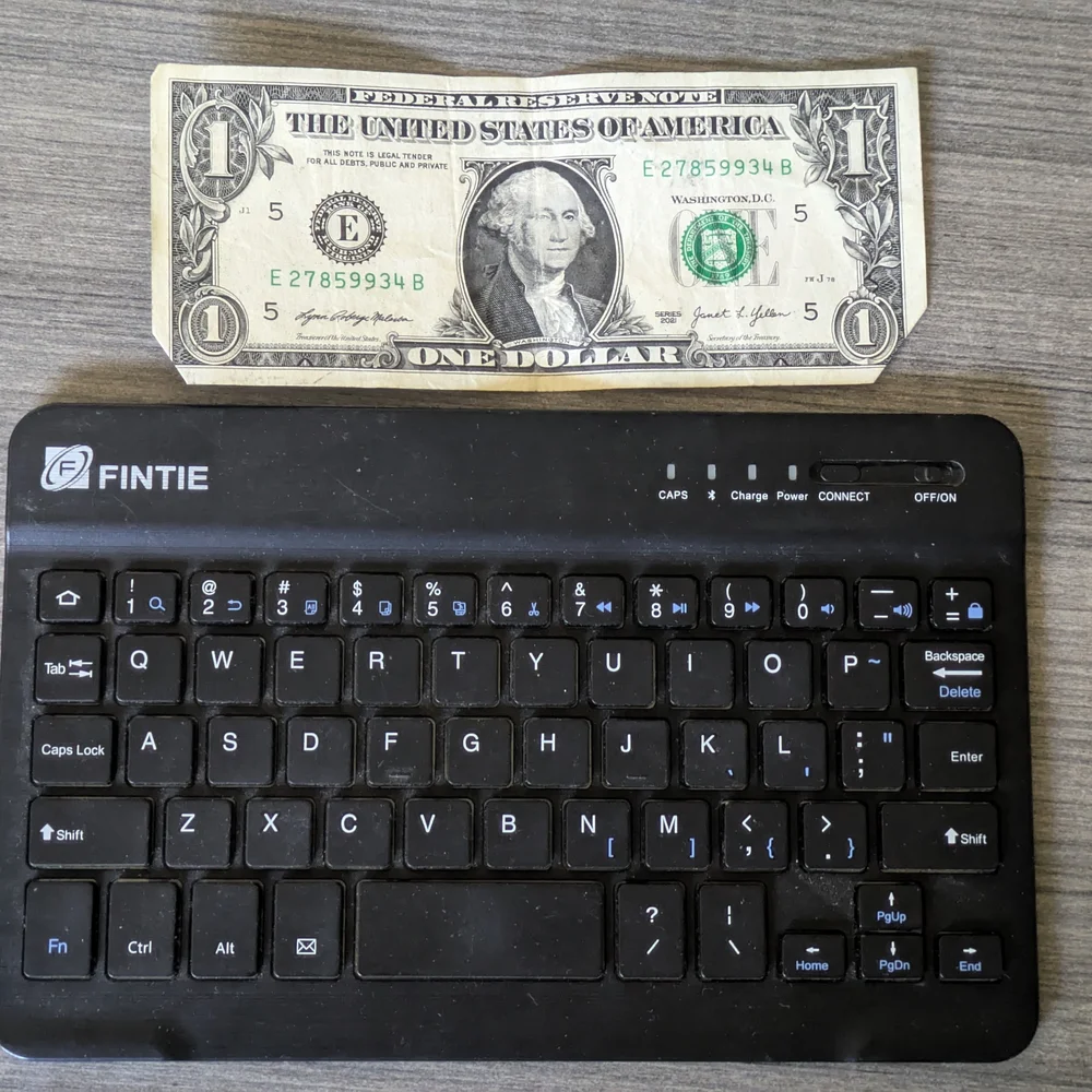 Fintie Black Tablet Keyboard